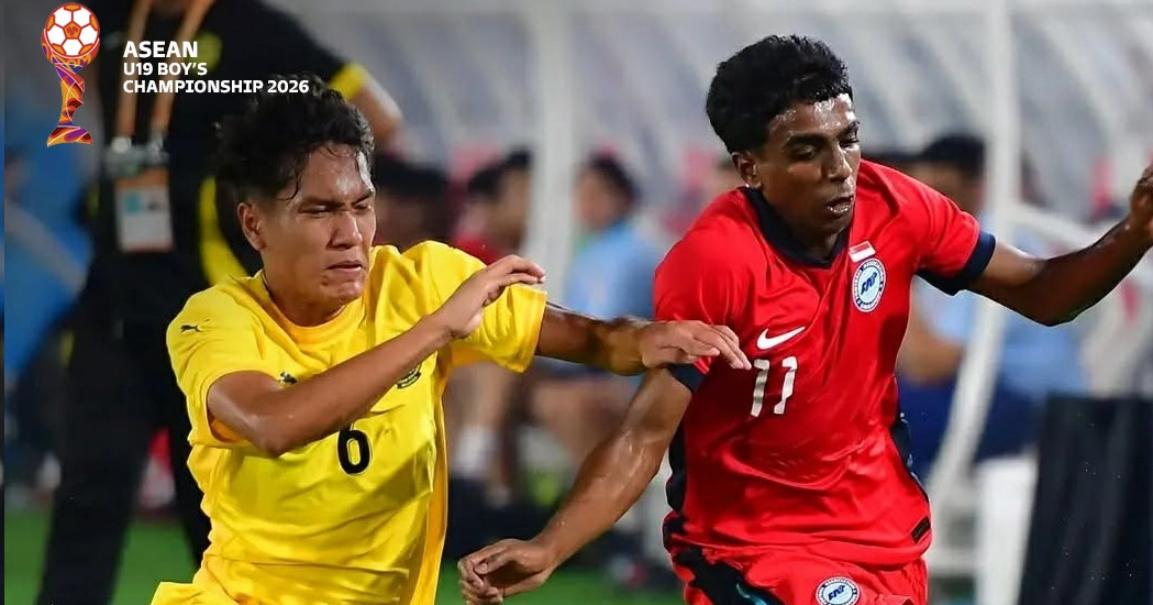 U19 Malaysia thắng tưng bừng Singapore, bảng B U19 Đông Nam Á nóng lên