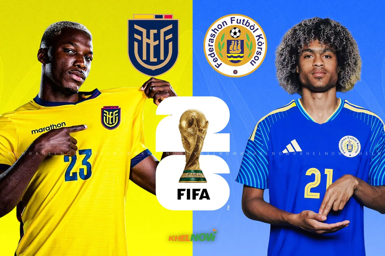 Link xem trực tiếp bóng đá Ecuador vs Curacao, 7h ngày 21/6