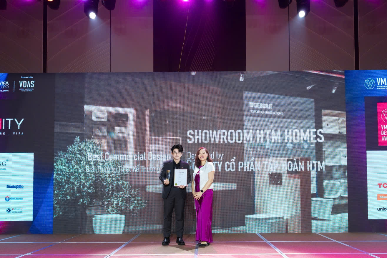 HTM Homes đạt giải vàng tại VMARK Vietnam Design Awards 2026
