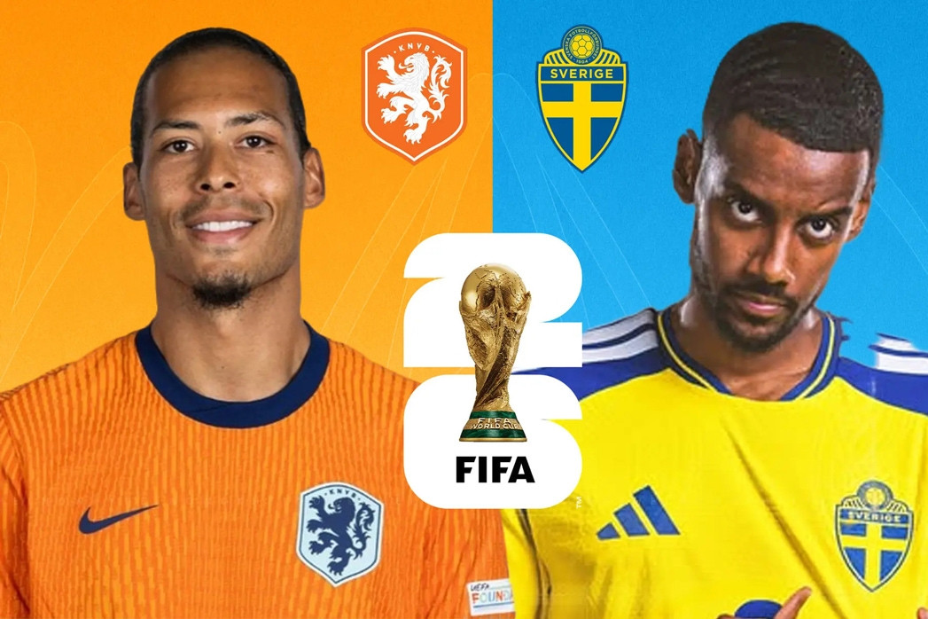 Trực tiếp bóng đá Hà Lan vs Thụy Điển: Bảng F World Cup 2026