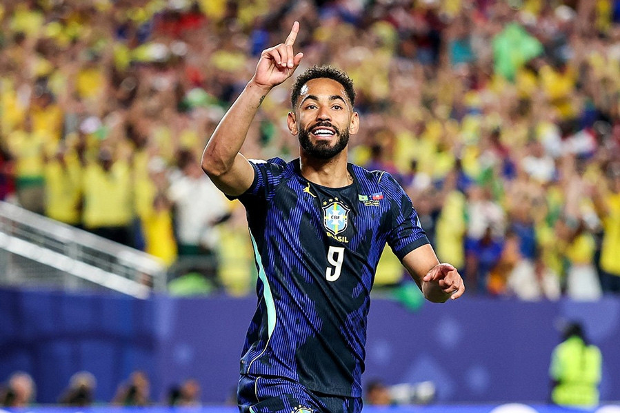 Video bóng đá Brazil vs Haiti: Matheus Cunha lập cú đúp