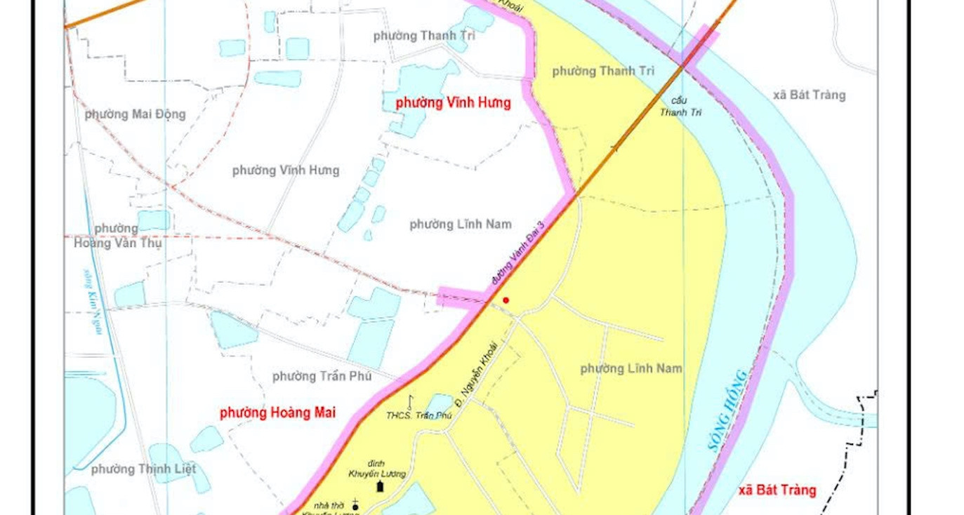 Hà Nội sắp thu hồi gần 21ha đất ở Lĩnh Nam để mở đường, xây trường và công viên