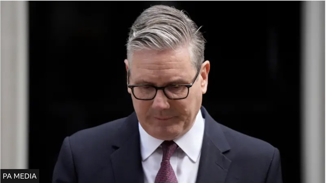 Ông Keir Starmer tuyên bố từ chức Thủ tướng Anh. Ảnh: PA Media
