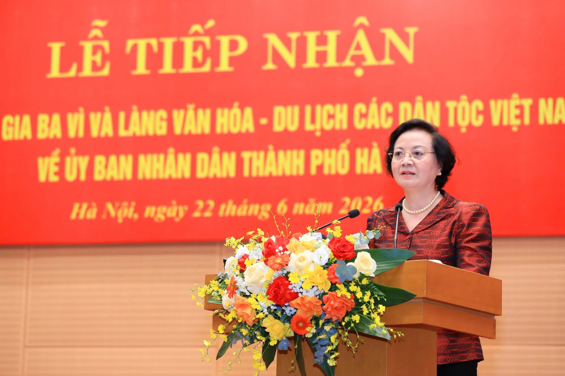 Phó Thủ tướng Phạm Thị Thanh Trà nói về nguồn lực chiến lược ở phía Tây Hà Nội