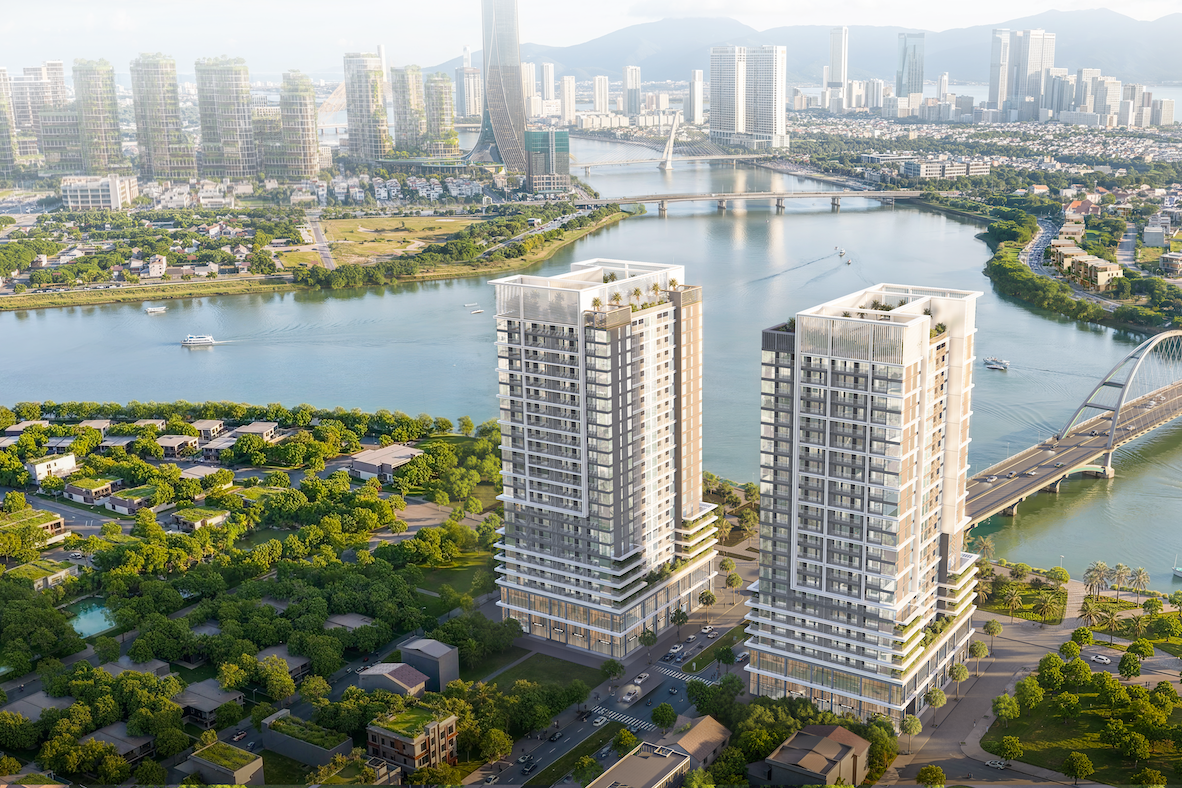 S-Light Tower - Tòa tháp đôi tại trung tâm Nam Đà Nẵng soi bóng sông Hàn