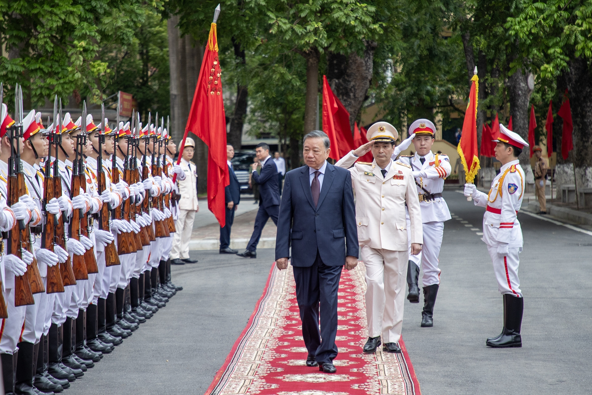 Tổng Bí thư, Chủ tịch nước dự lễ kỷ niệm 80 năm ngày truyền thống Học viện An ninh nhân dân