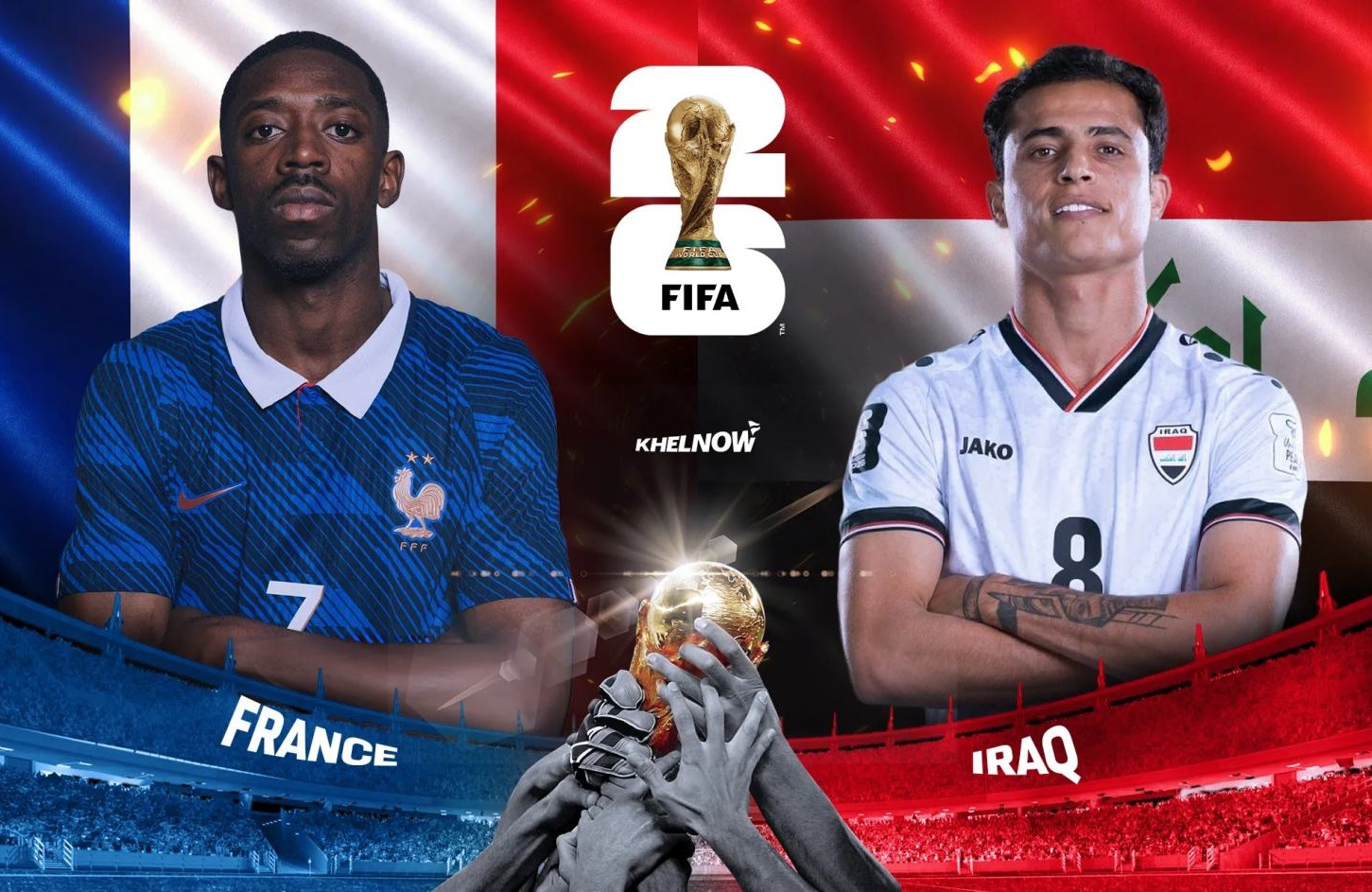 Trực tiếp bóng đá Pháp vs Iraq: Khó cản Mbappe