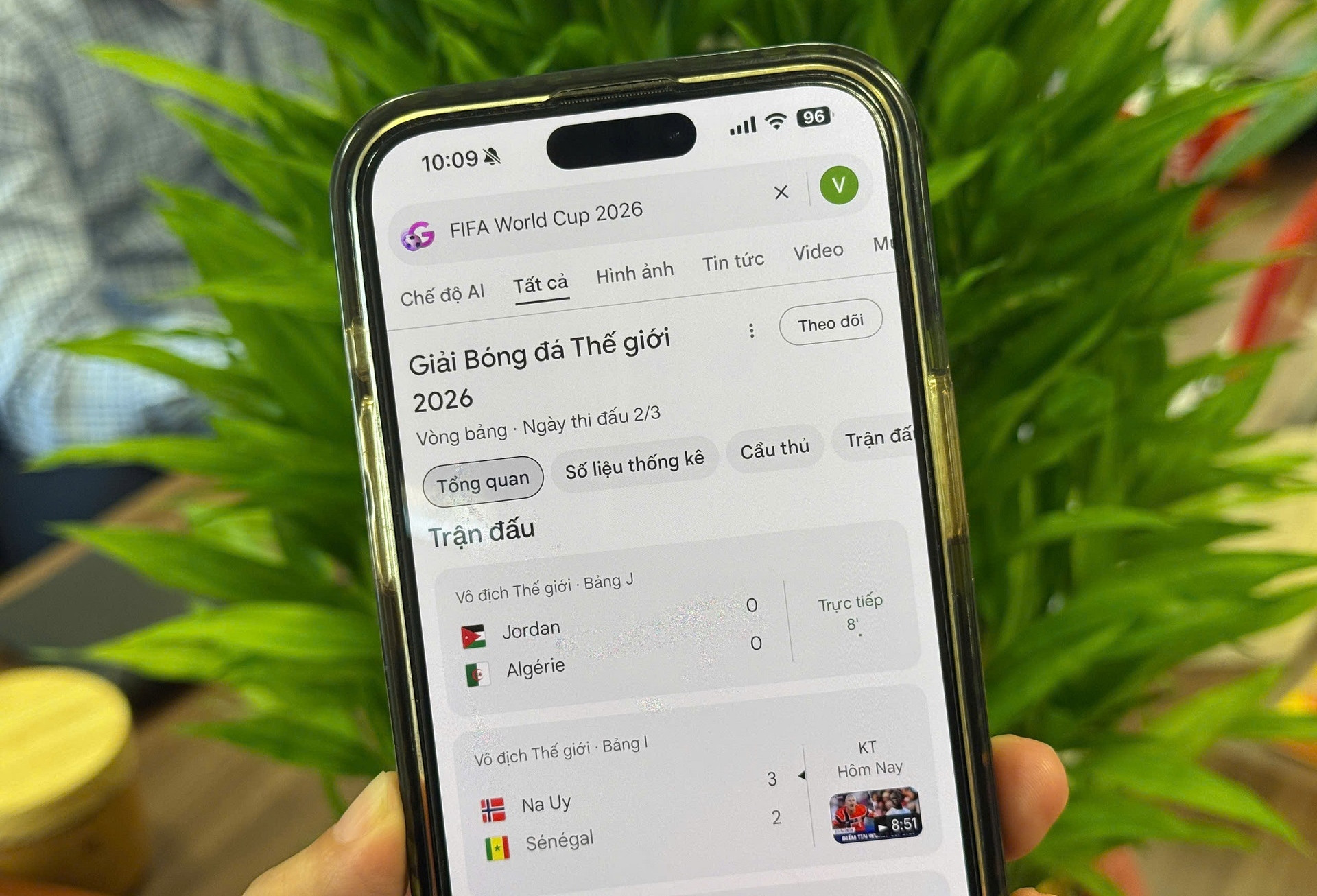 2 cách theo dõi lịch thi đấu, tỷ số World Cup 2026 trên Google và ChatGPT