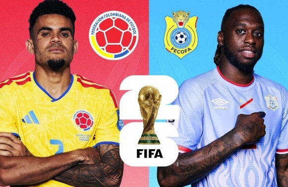 Link xem trực tiếp bóng đá Colombia vs CHDC Congo, 09h ngày 24/6