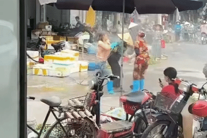Sức khỏe người phụ nữ bị xịt vòi nước cao áp ở Phú Thọ