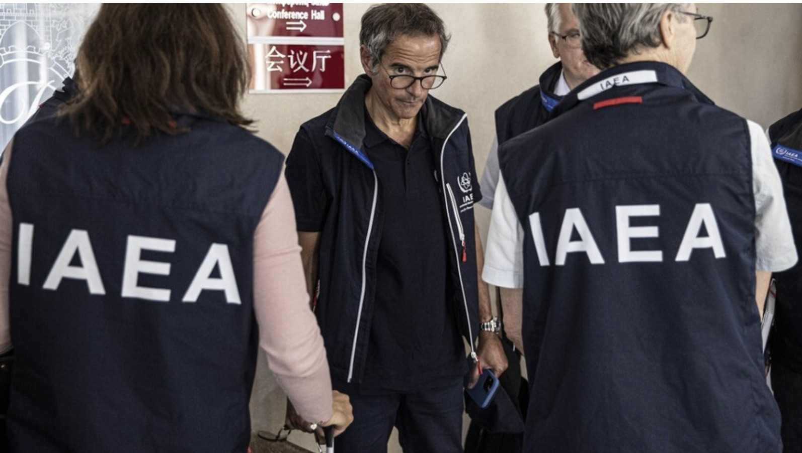 Thanh tra IAEA. Ảnh: Anadolu