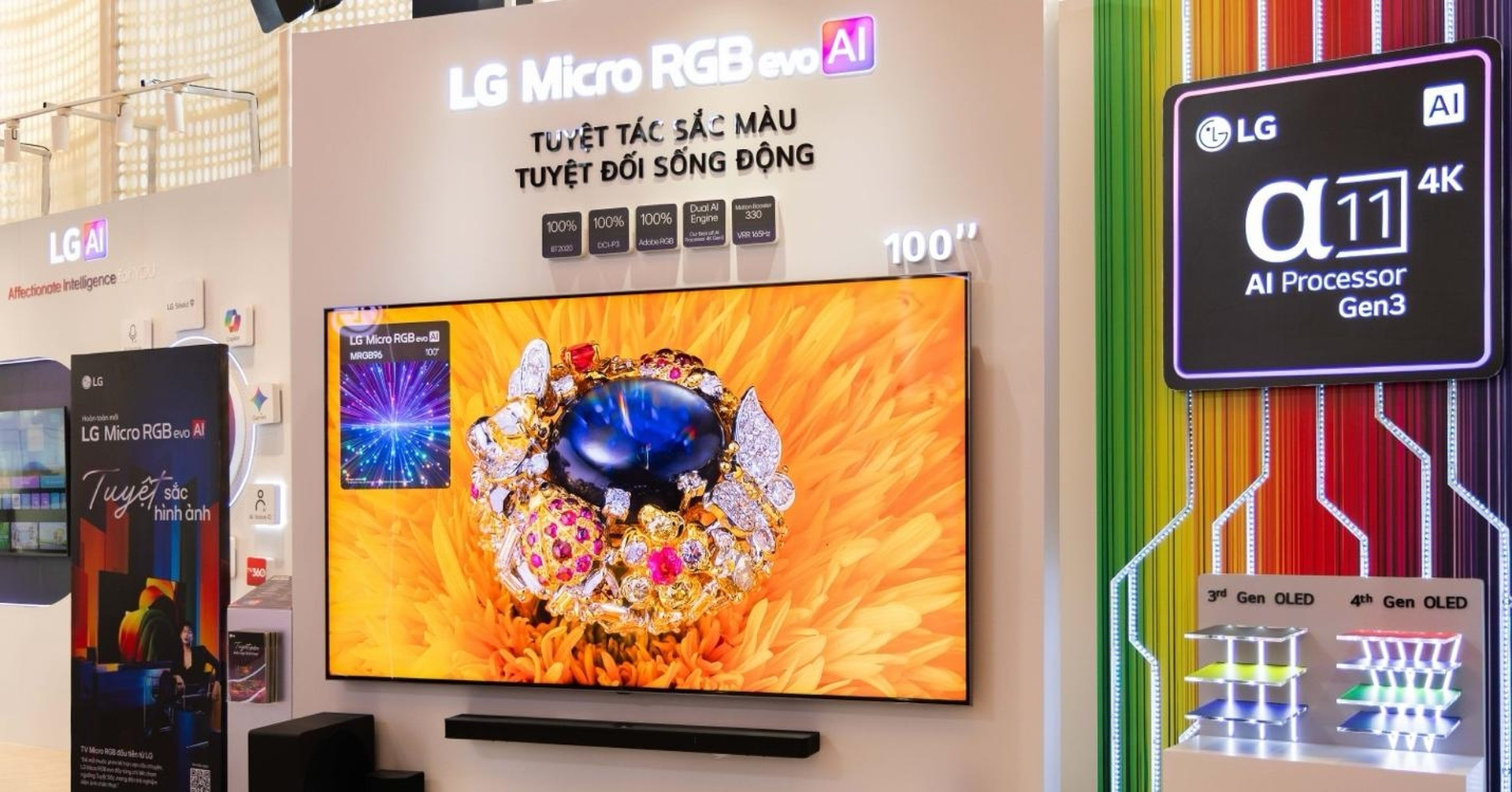 TV LG Micro RGB evo AI mở ra trải nghiệm ‘tuyệt sắc hình ảnh’