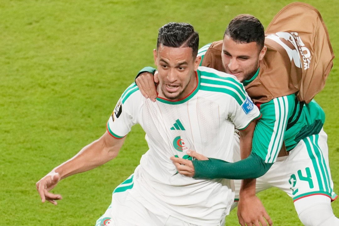 Video bàn thắng Jordan vs Algeria: Vùng lên hiệp hai