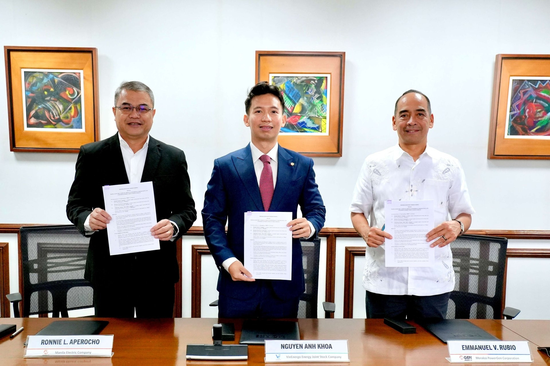 VinEnergo bắt tay doanh nghiệp Philippines phát triển 5GW điện nền