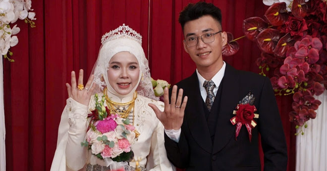 Chú rể Cần Thơ cưới vợ người Chăm, làm 3 đám cưới trong 7 ngày