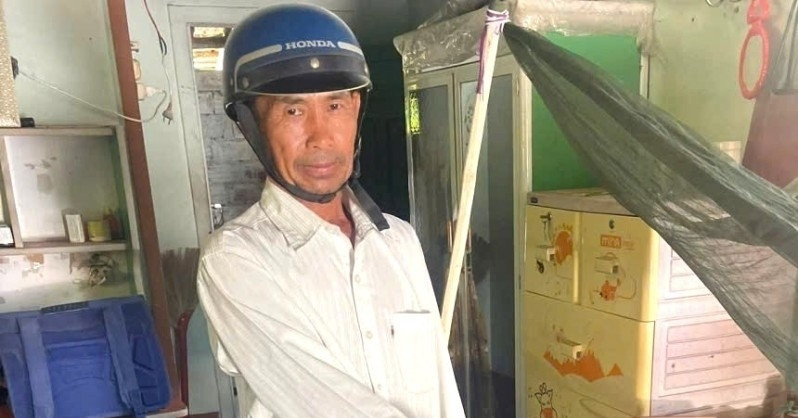 Đạp ngã cụ ông bán vé số 73 tuổi, cướp 40 triệu đồng