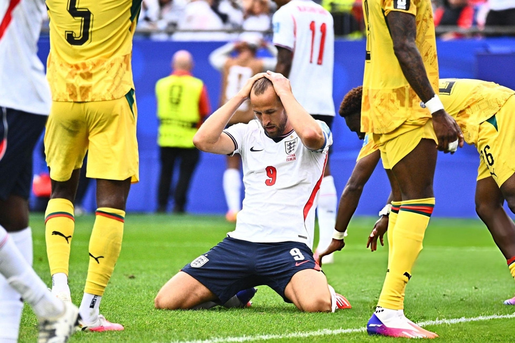 Harry Kane vô duyên, tuyển Anh hòa thất vọng với Ghana