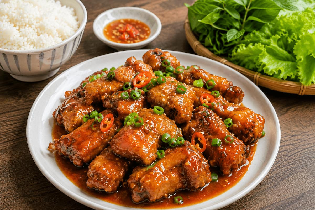 Cách làm sườn xốt me đơn giản, đưa cơm cho cả gia đình