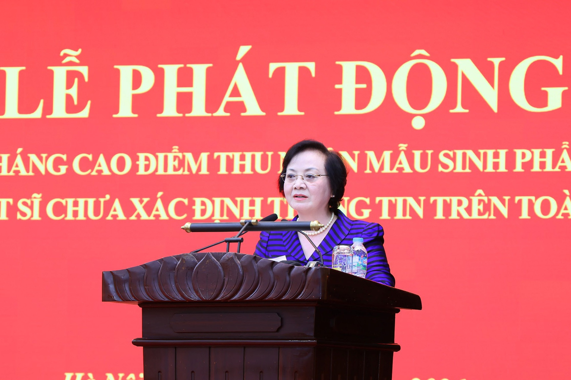 Phó Thủ tướng phát động cao điểm thu nhận ADN, mở thêm cơ hội xác định danh tính liệt sĩ