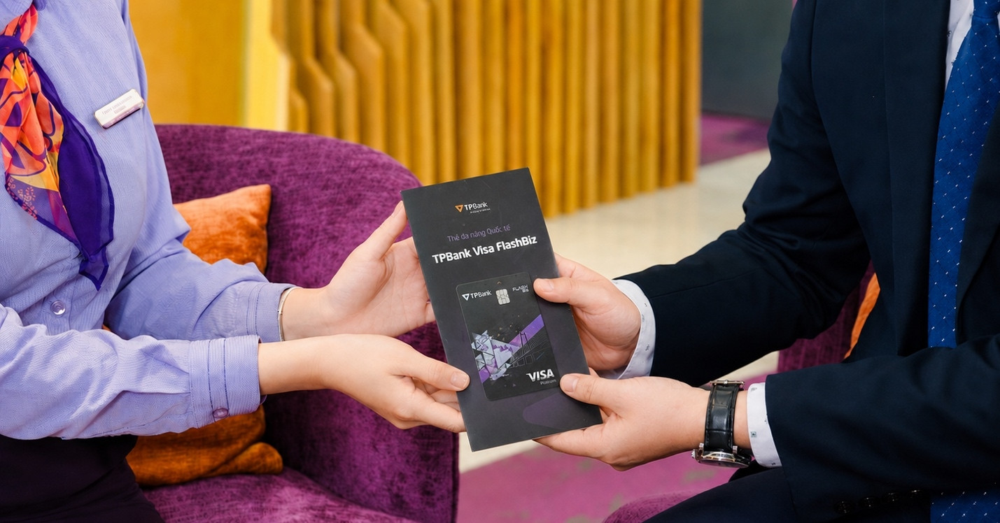 Quản lý chi phí doanh nghiệp thông minh cùng thẻ TPBank Visa FlashBiz