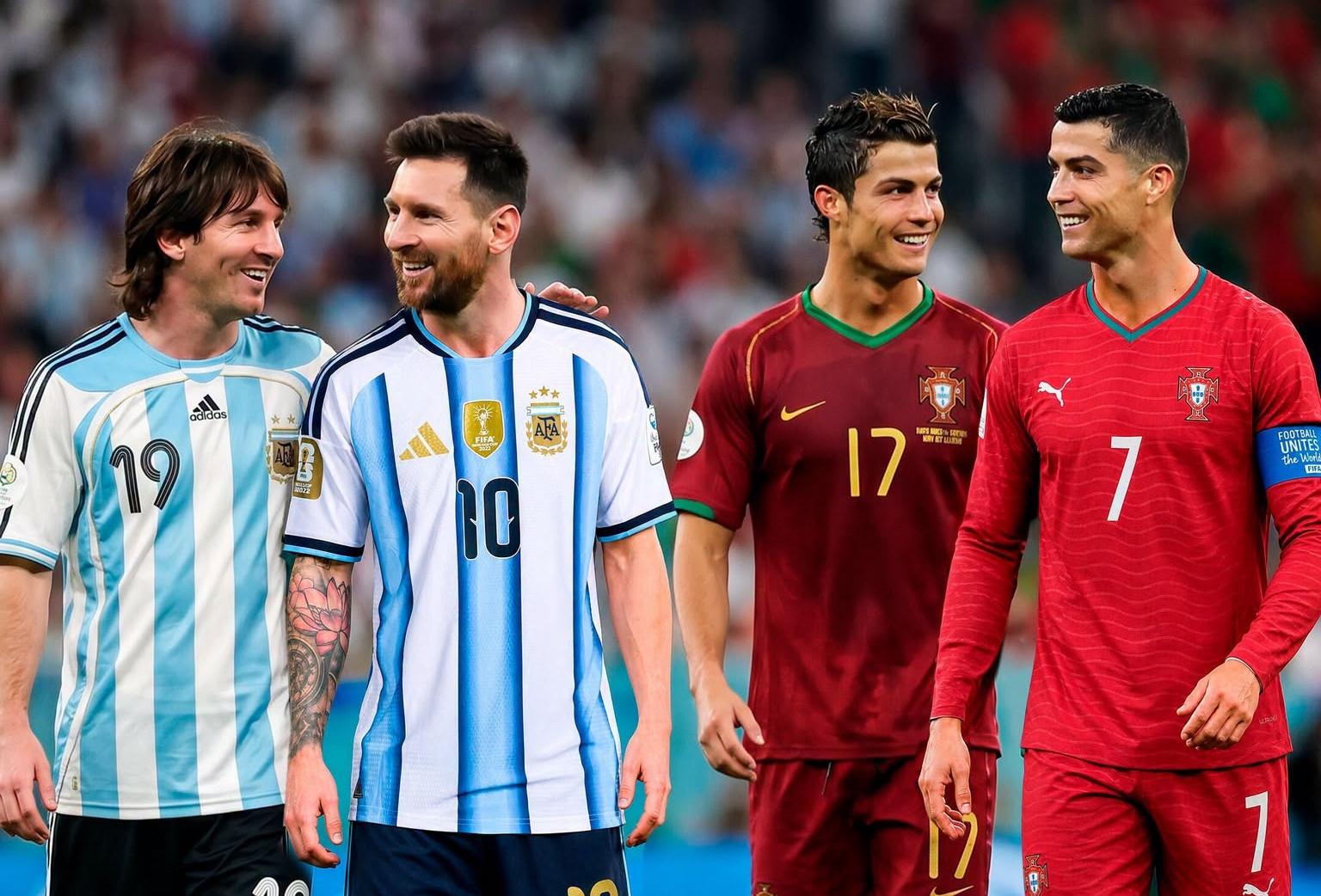 Ronaldo, Messi và con số kỳ lạ khiến World Cup như được lịch sử sắp đặt