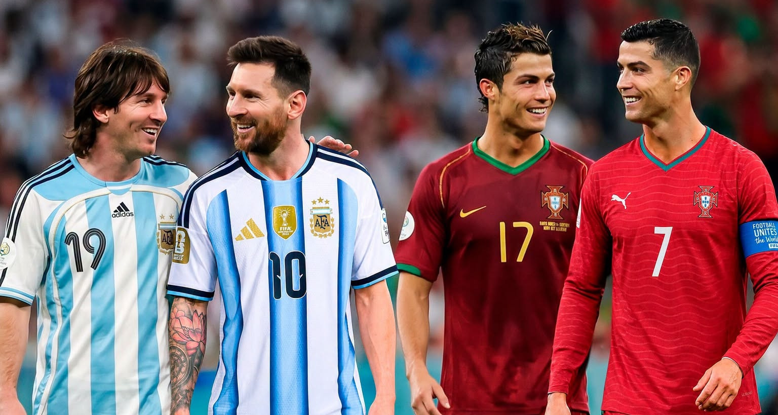 Ronaldo, Messi và con số kỳ lạ khiến World Cup như được lịch sử sắp đặt