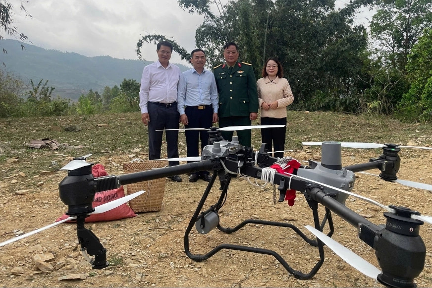 Tỉnh đầu tiên thí điểm phát triển kinh tế tầm thấp bằng UAV với khoảng 6.000 chuyến bay
