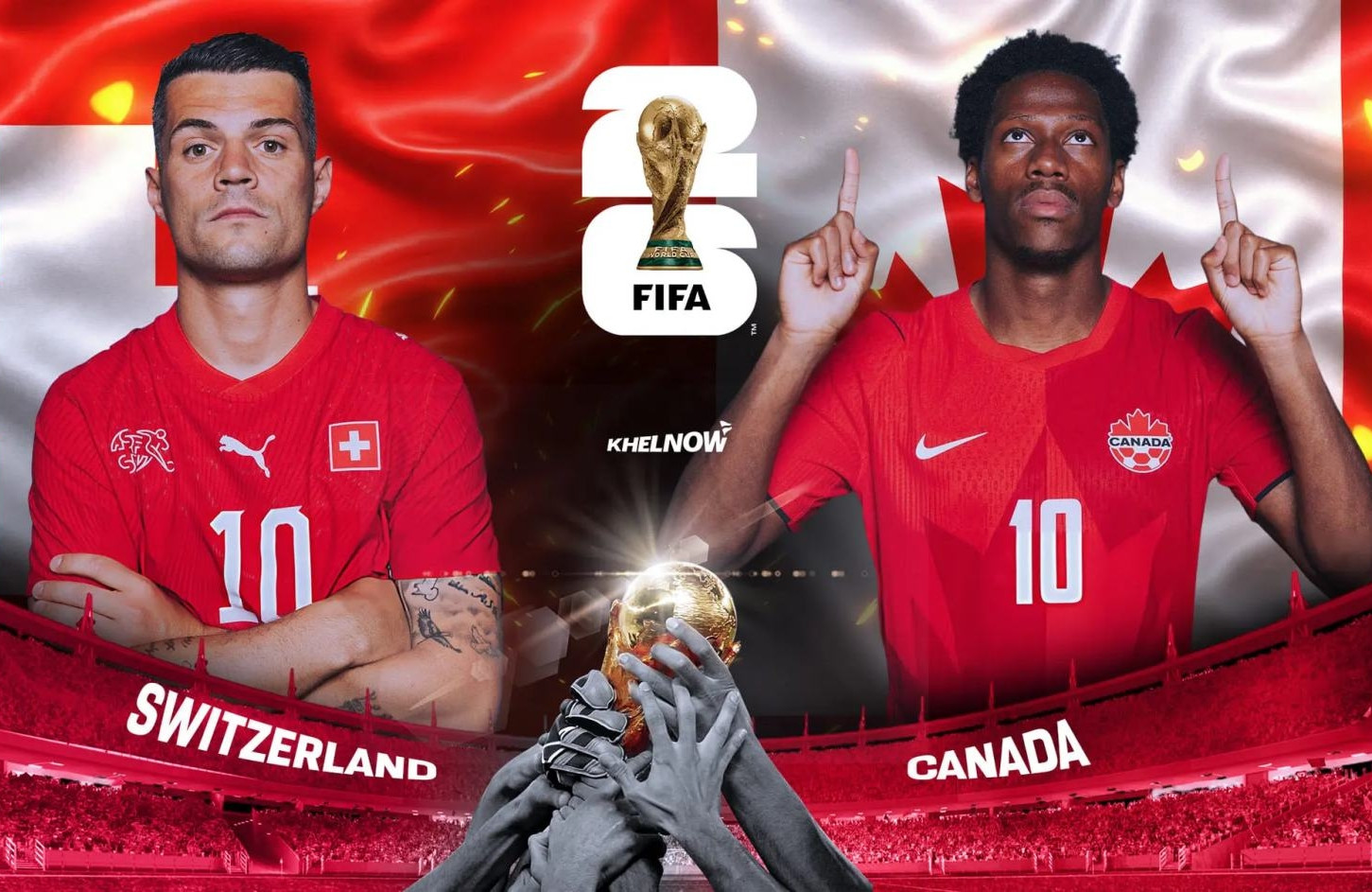 Trực tiếp bóng đá Thụy Sĩ vs Canada: Định đoạt ngôi đầu bảng B