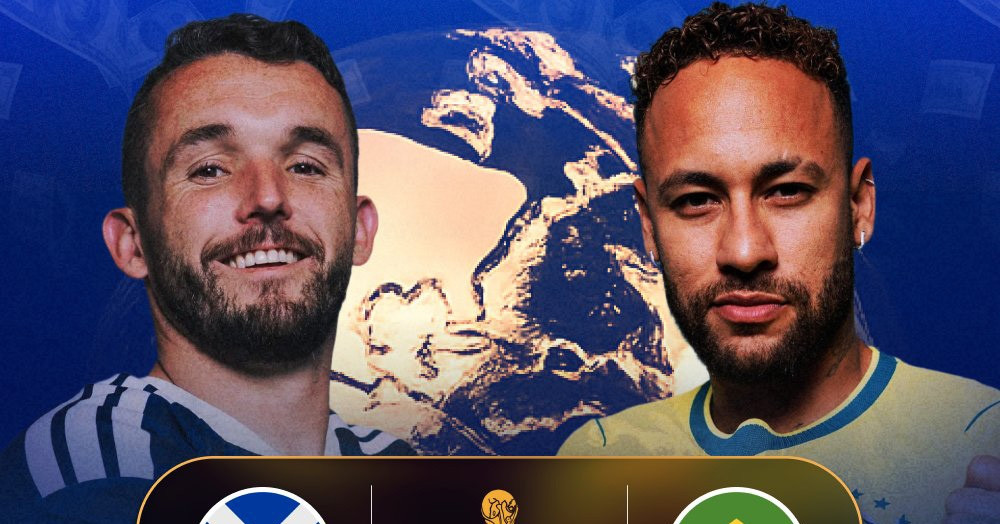 Link xem trực tiếp bóng đá Scotland vs Brazil, 5h ngày 24/6