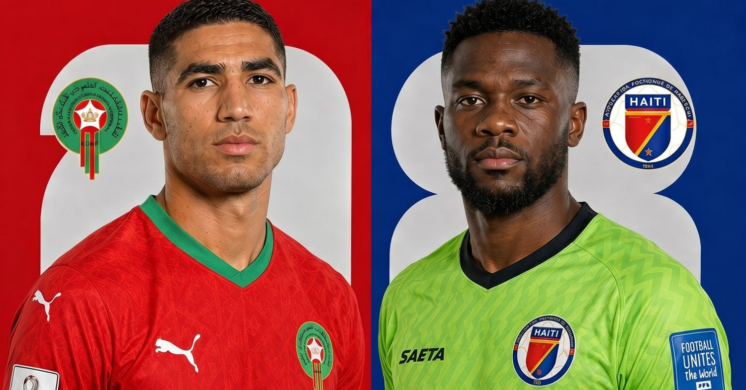 Link xem trực tiếp bóng đá Maroc vs Haiti, 5h ngày 24/6