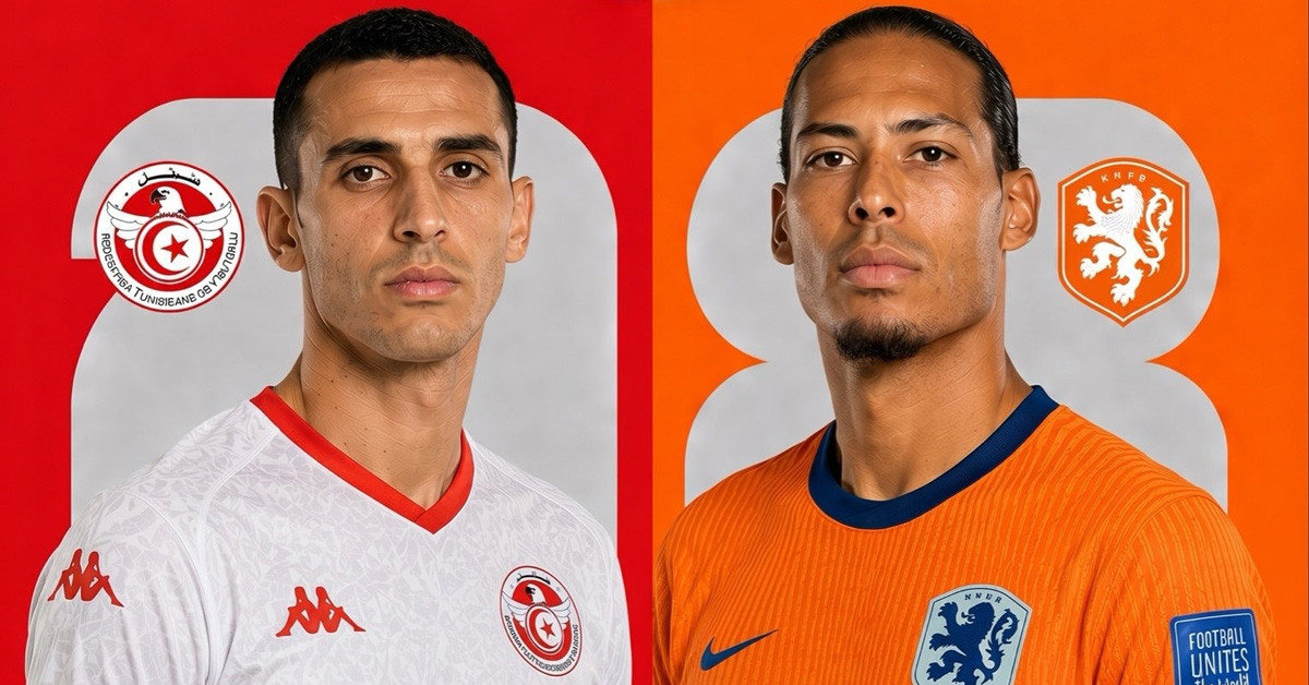 Hà Lan thắng dễ Tunisia, hẹn đấu Maroc ở vòng 1/16