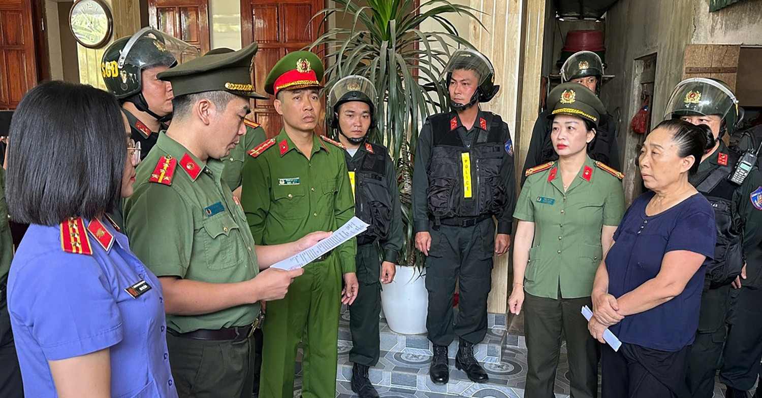 Công an Nghệ An thông tin vụ khởi tố, bắt tạm giam Lê Thị Thủy