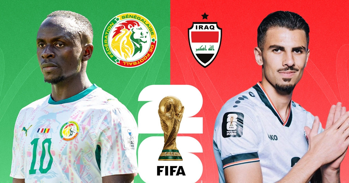 Dự đoán bóng đá Senegal vs Iraq: Thắng cách biệt 2 bàn