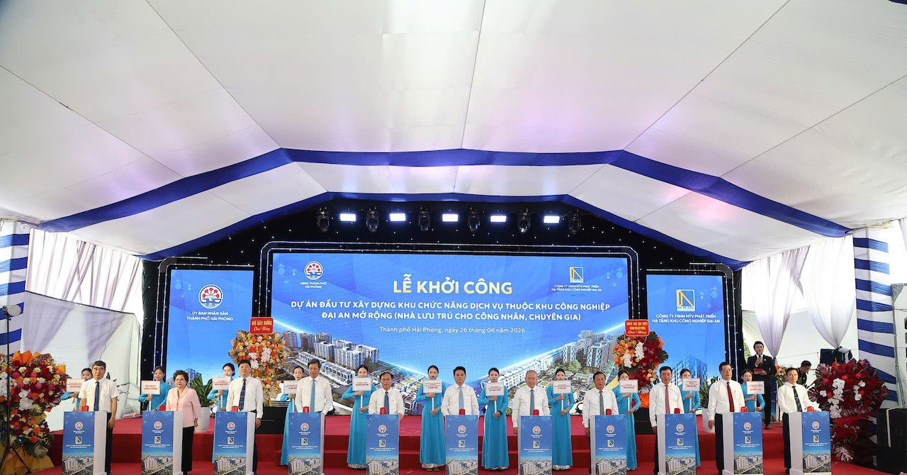 Hải Phòng có thêm hơn 1.000 căn hộ cho công nhân, chuyên gia thuê