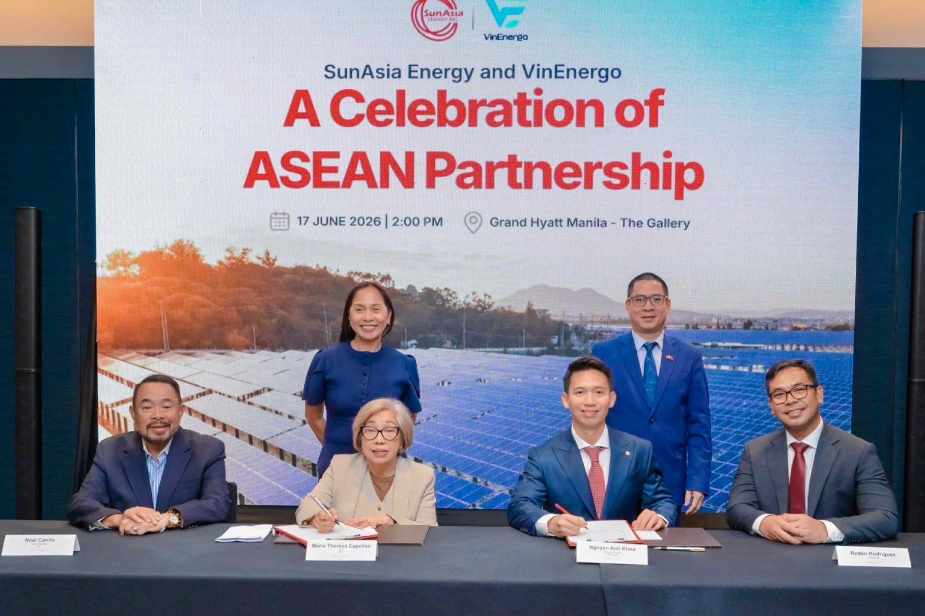 VinEnergo cùng SunAsia phát triển điện mặt trời nổi trên cọc tại Philippines