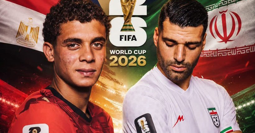 Trực tiếp bóng đá Ai Cập 1-1 Iran: Rezaeian gỡ hòa (H1)
