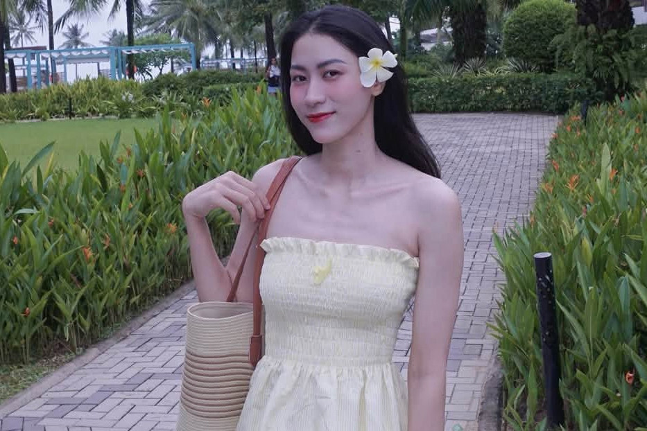 Hoa khôi bóng chuyền Kiều Trinh khoe ảnh cực xinh, chờ ngày tái xuất