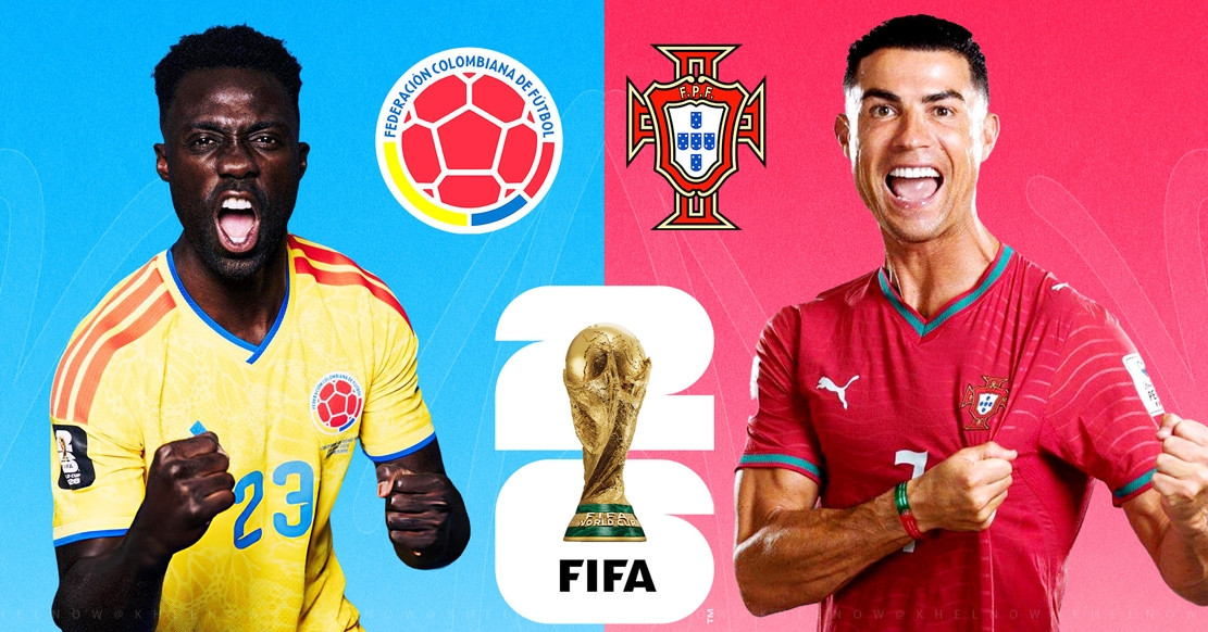 Trực tiếp Colombia 0-0 Bồ Đào Nha: Thế trận bất ngờ (H1)