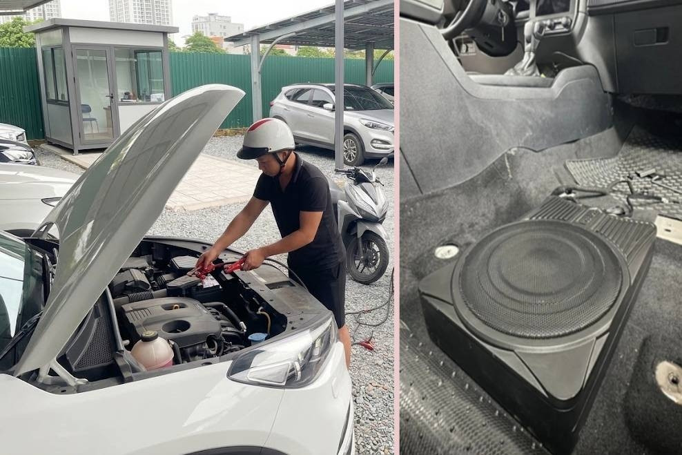 Chủ xe Hyundai Tucson suýt huỷ chuyến du lịch bởi 1 món đồ khiến ắc quy hết điện