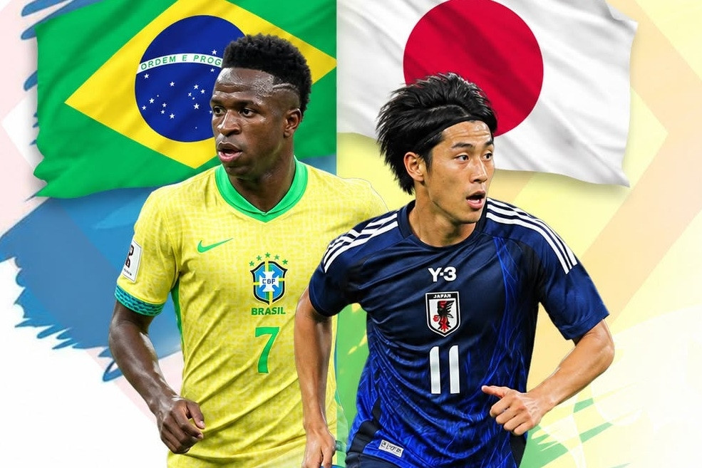 Dự đoán bóng đá Brazil vs Nhật Bản: Thắng kịch tính, tỷ số sát nút