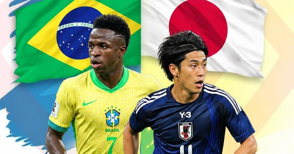 Dự đoán bóng đá Brazil vs Nhật Bản: Thắng kịch tính, tỷ số sát nút