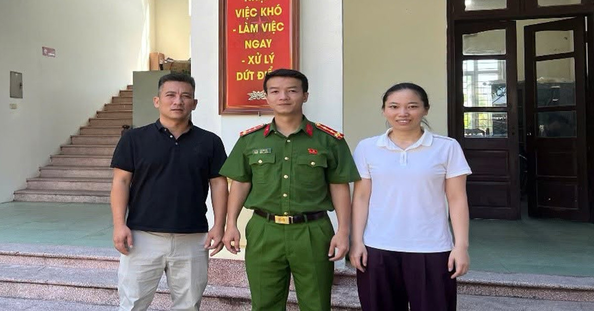 Mang 142 triệu đồng chuyển nhầm đến công an trả lại