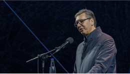 Tổng thống Serbia Aleksandar Vucic tuyên bố từ chức. Ảnh: Global Look Press