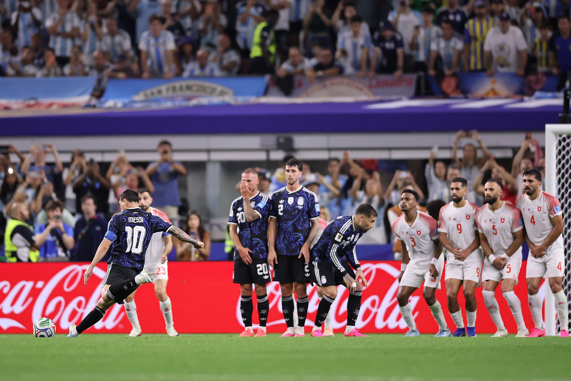 Video bóng đá Jordan vs Argentina: Nhà vua Messi