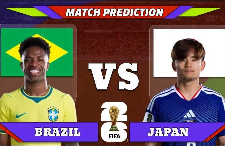 Xem trực tiếp Brazil vs Nhật Bản vòng 1/16 World Cup 2026 ở kênh nào?