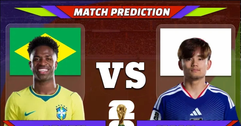 Xem trực tiếp Brazil vs Nhật Bản vòng 1/16 World Cup 2026 ở kênh nào?