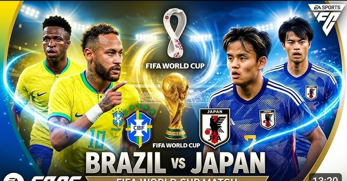 Link xem trực tiếp bóng đá Brazil vs Nhật Bản, 00h ngày 30/6