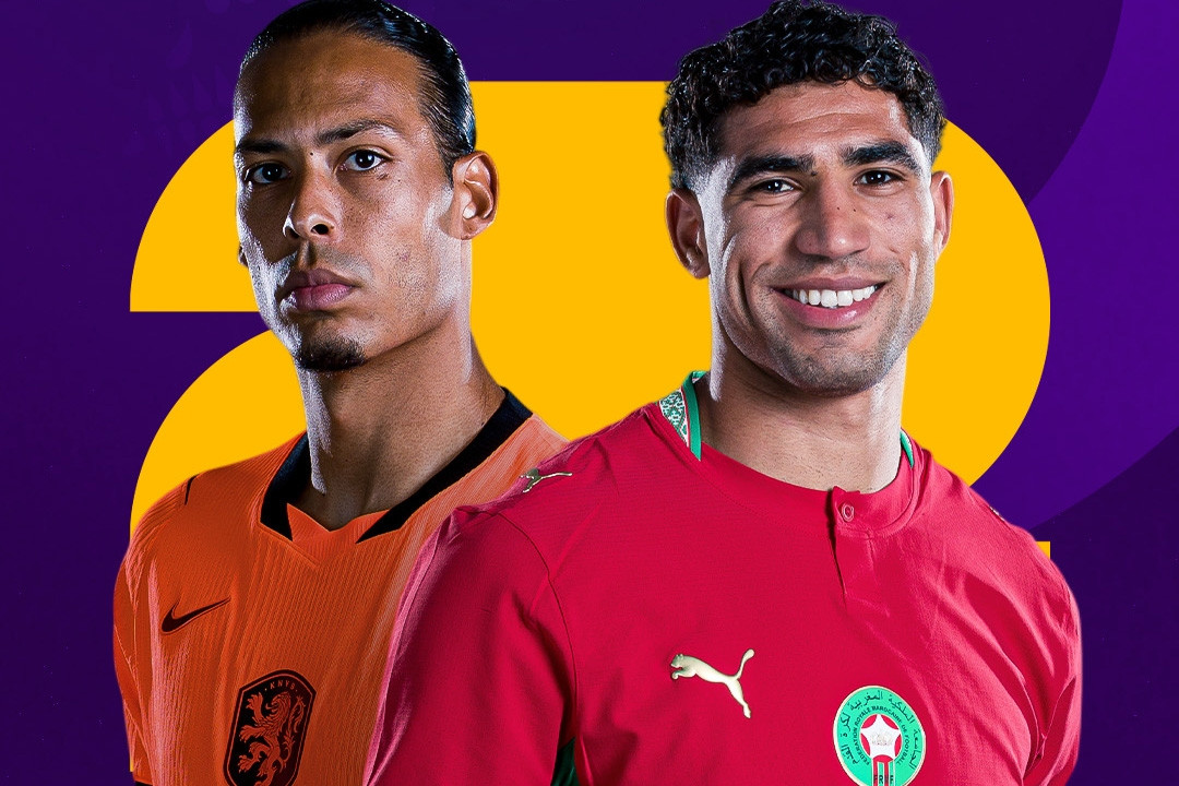 Trực tiếp bóng đá Hà Lan vs Maroc, 8h ngày 30/6