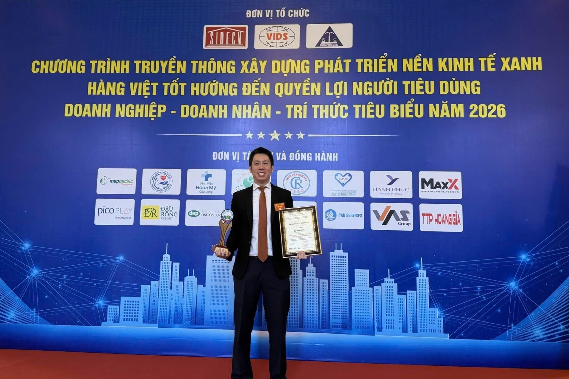Map Pacific Singapore lập ‘hat-trick’ giải thưởng kinh tế xanh