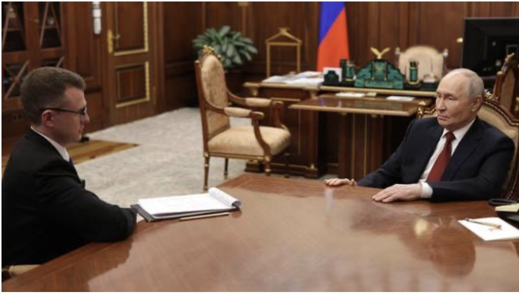 Putin trả lời phỏng vấn. Ảnh: Kremlin